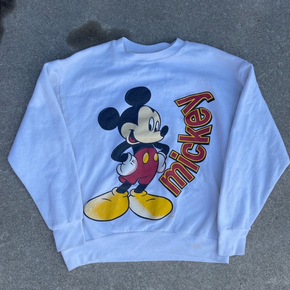 Disney Tops - Vintage Disney Mickey Mouse Sweatshirt
